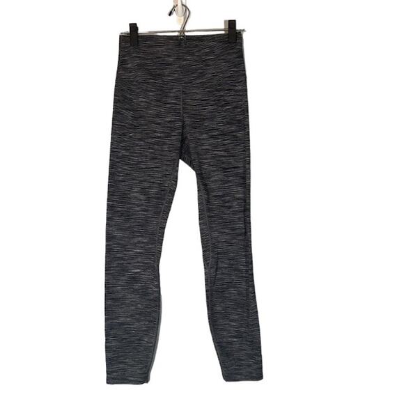 Lululemon Dark Carbon Ice Gray Align Pant II High Rise Leggings Women Sz 6 - Picture 1 of 8